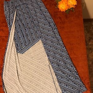 Blue patter maki skirt